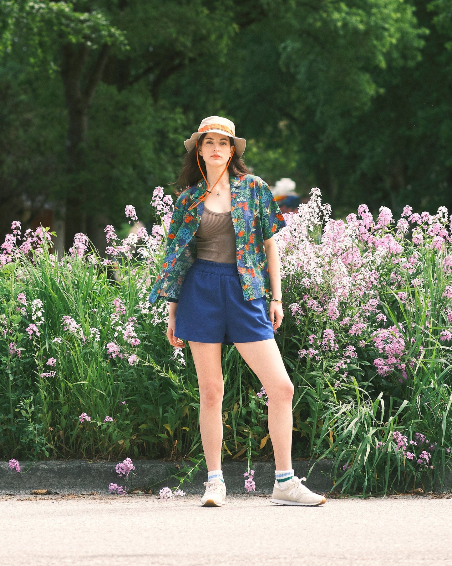 Women's Deep Blue Shorts