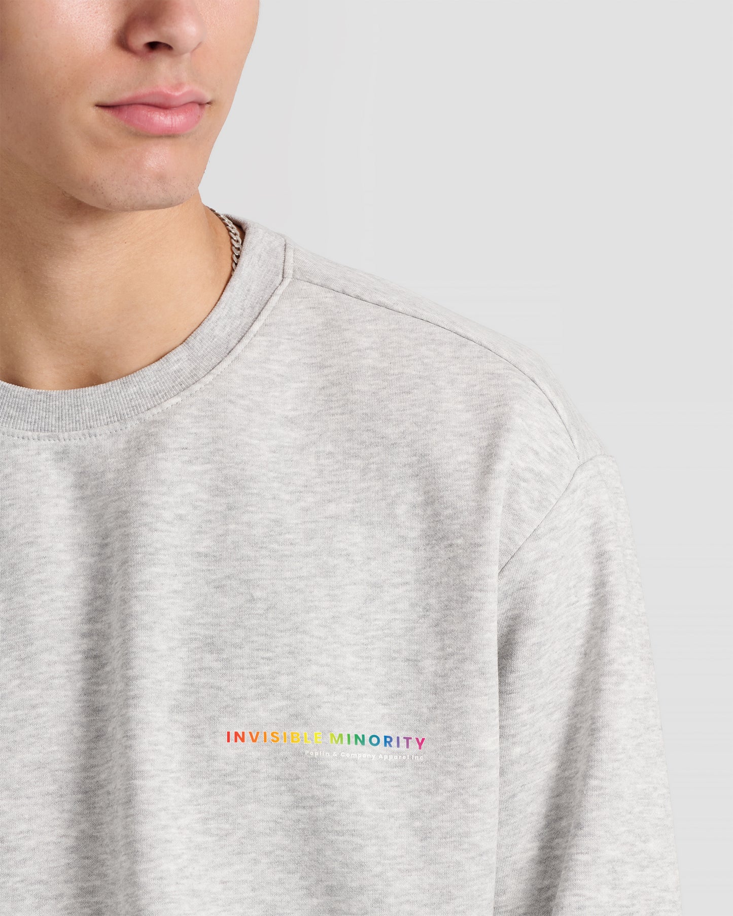 Unisex Invisible Minority Loose Fit Sweatshirt