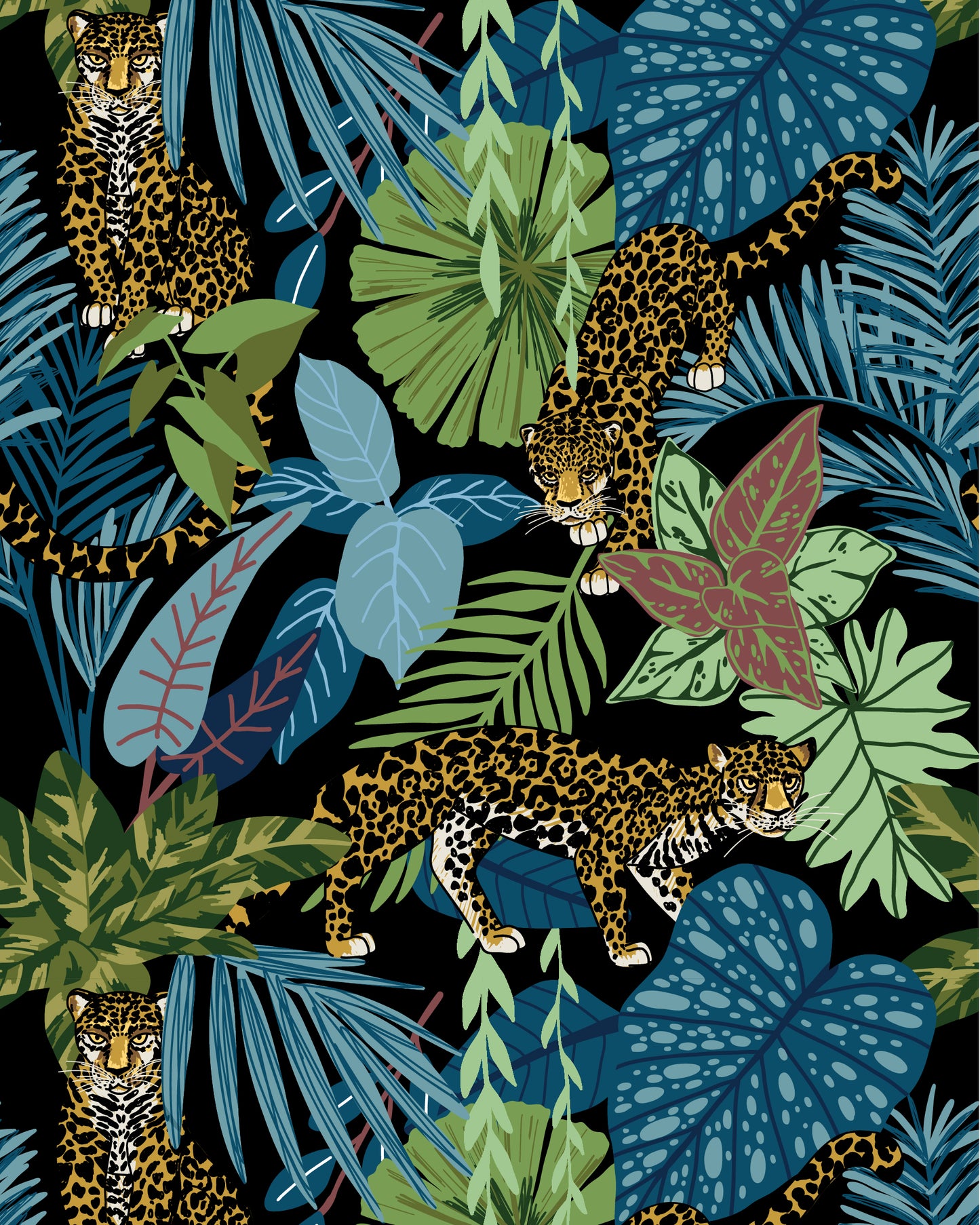 Leopards Print Shorts