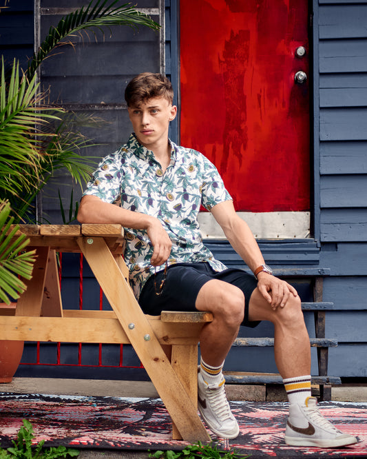 Passion Fruit Print Shirt
