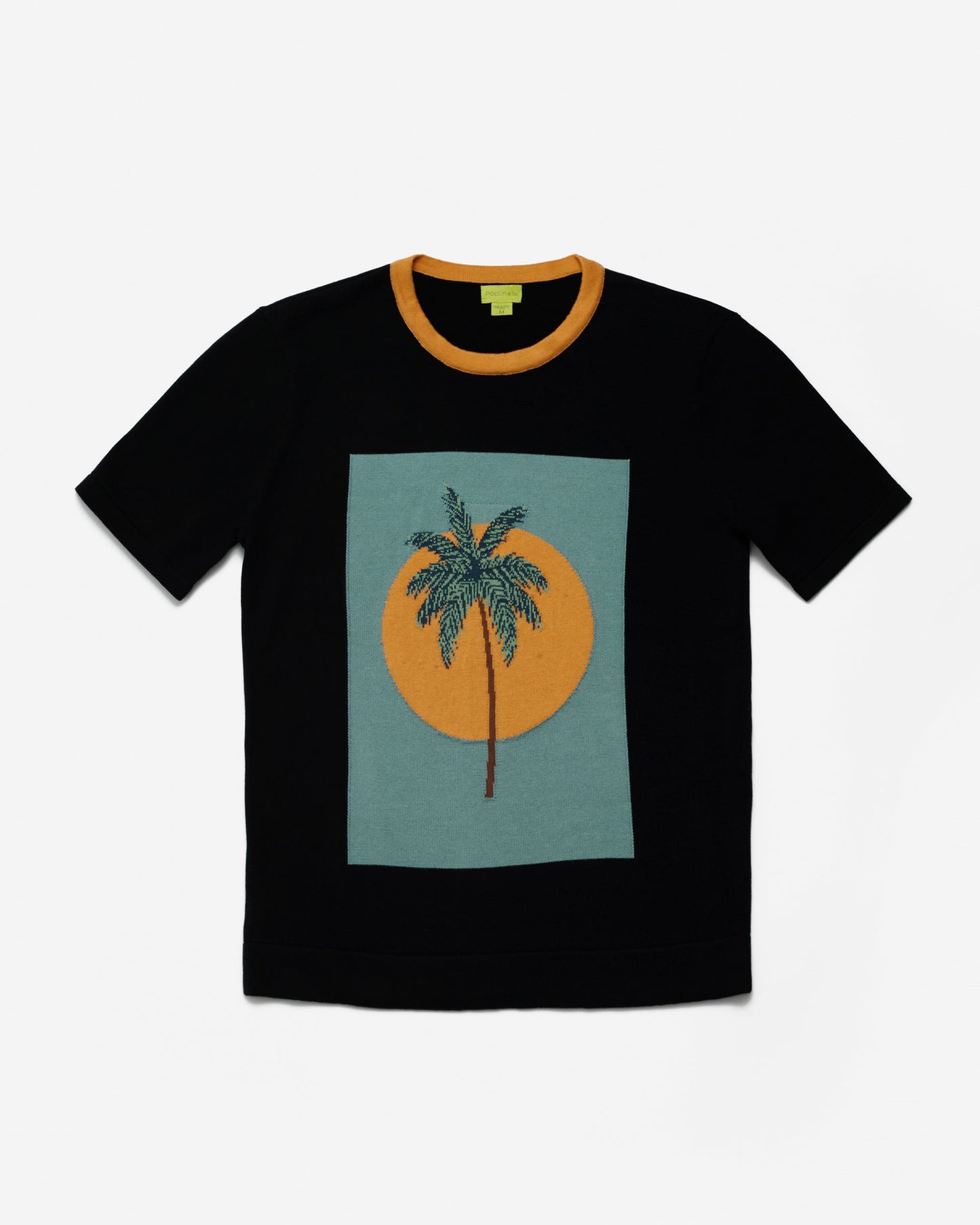 Sunset Palm Knit Tee