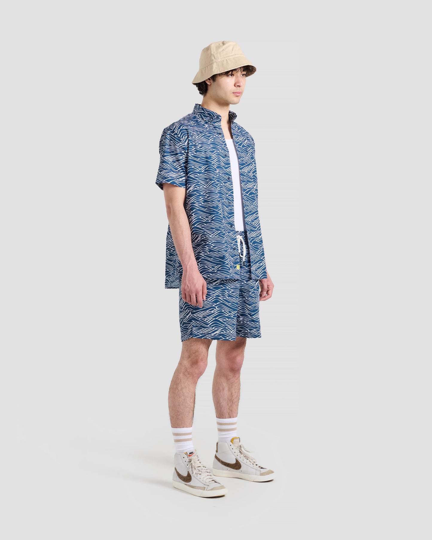 Big Waves Print Shirt