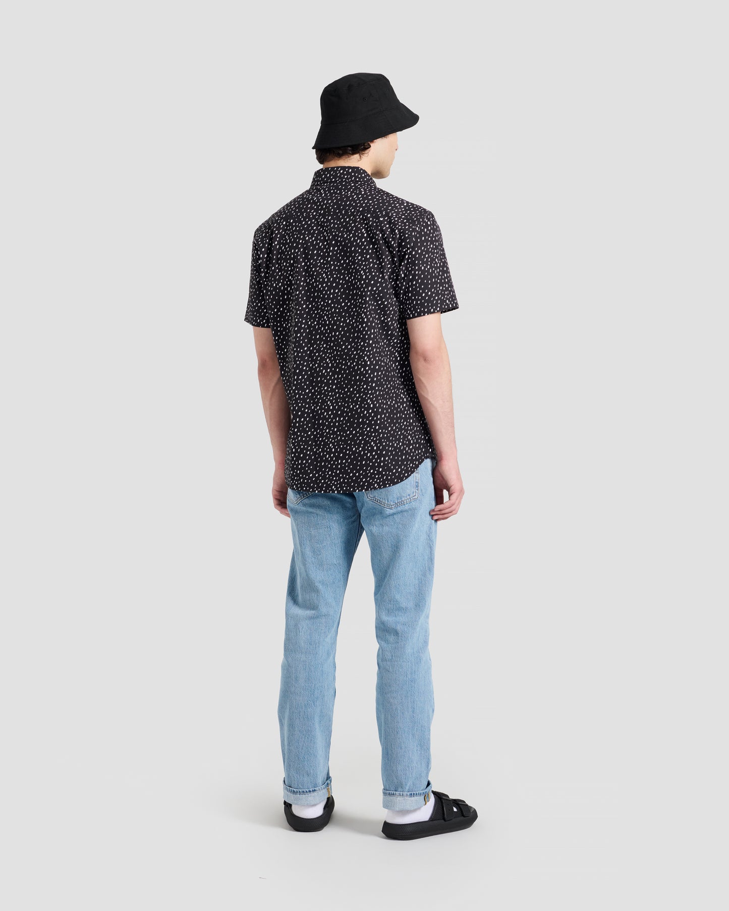 Painted Polka Dots Print Shirt