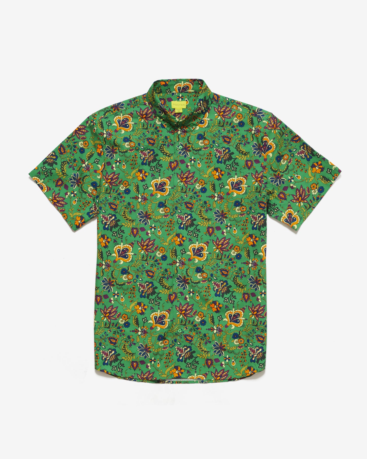 Green Magic Carpet Print Shirt