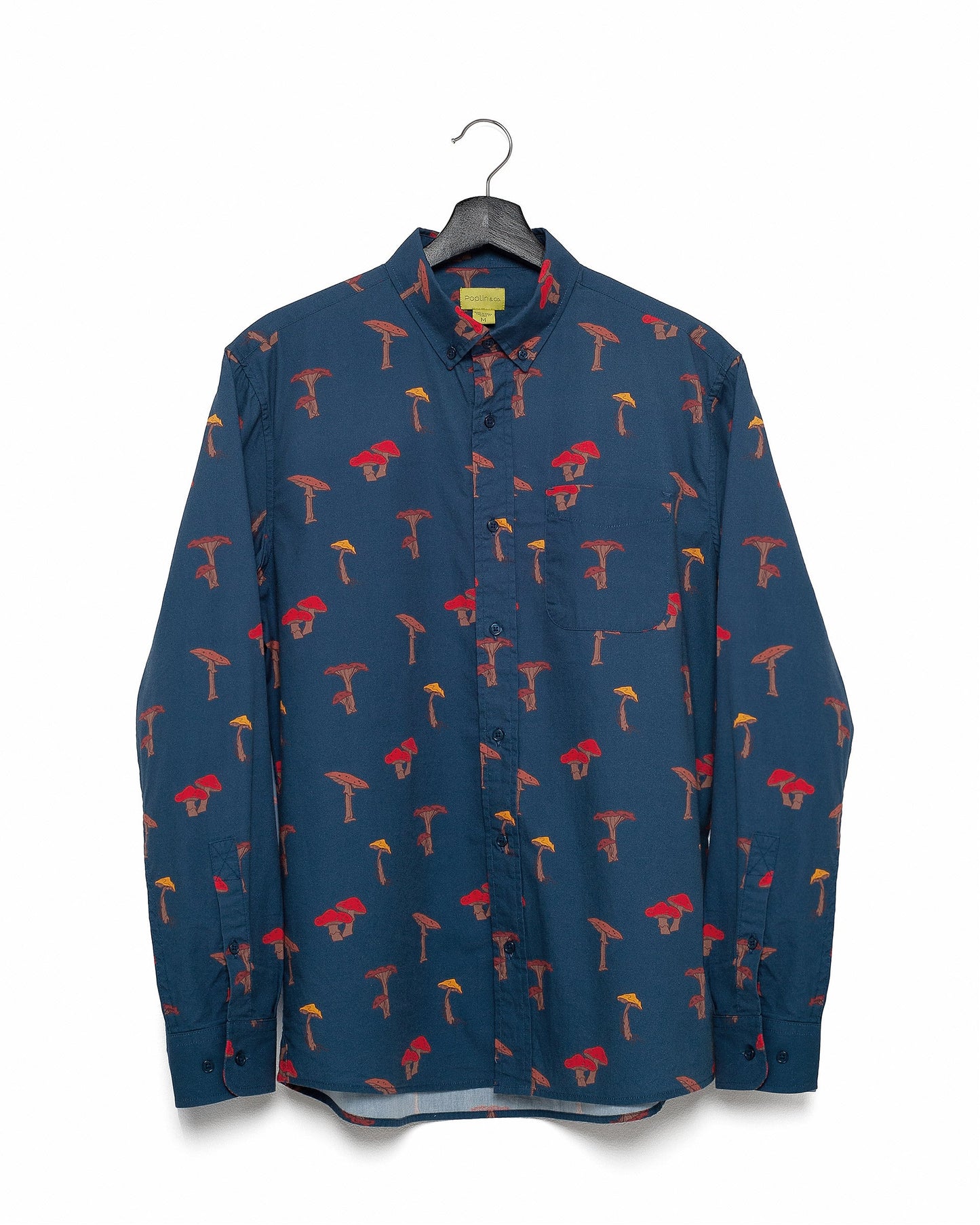 Forest Mushroom Print Shirt