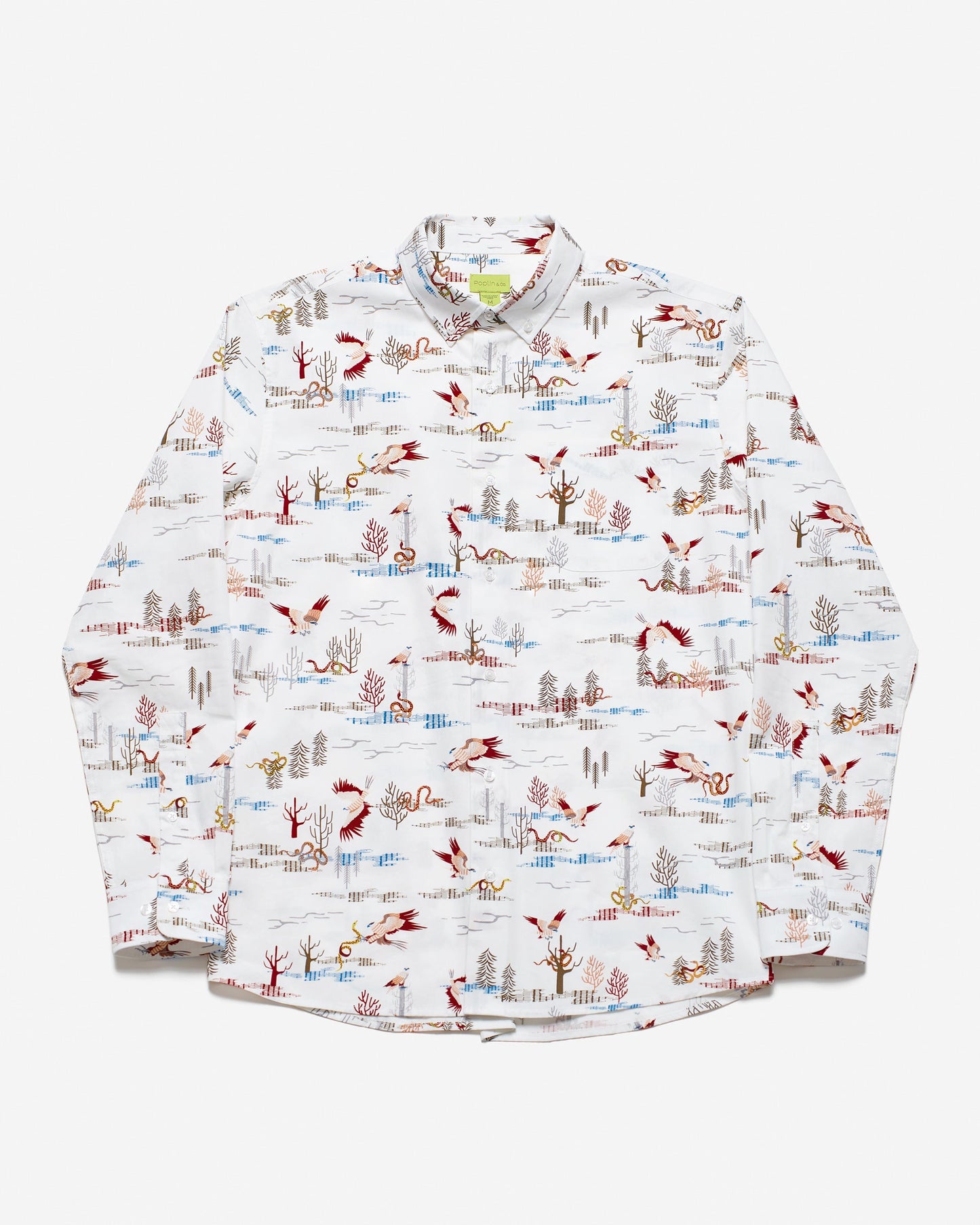 Hunting Hawk Print Shirt