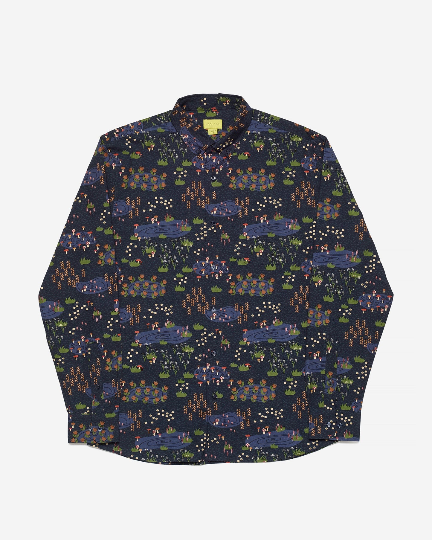 Mushroom Meadow Print Shirt