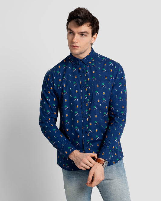 Camisa con estampado Aloha