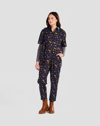 Women's Earthy Mushroom Jumpsuit