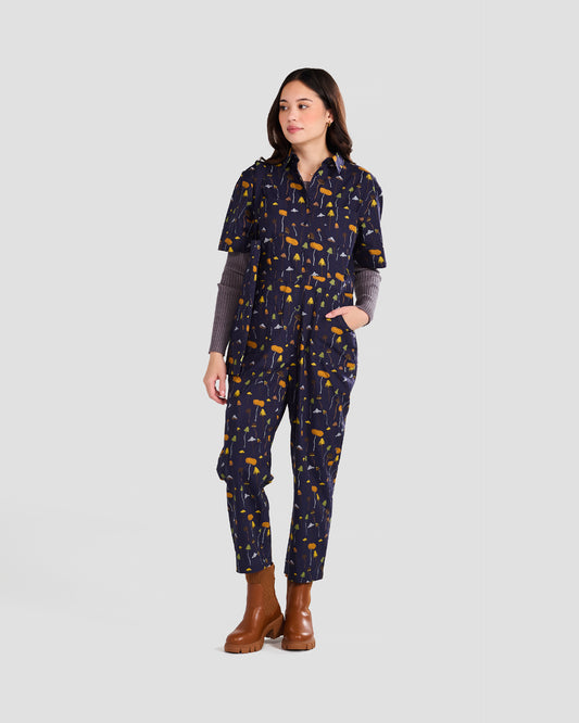 Women's Earthy Mushroom Jumpsuit