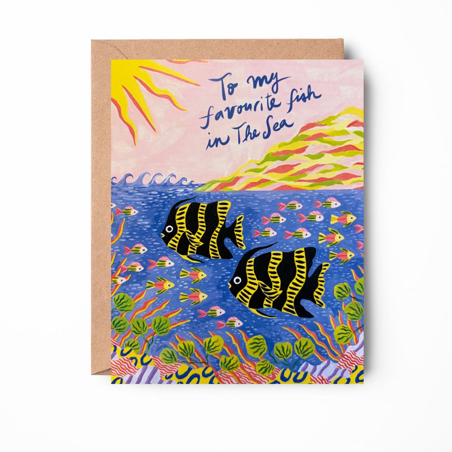 Fish in the Sea Card by Javi Rolando