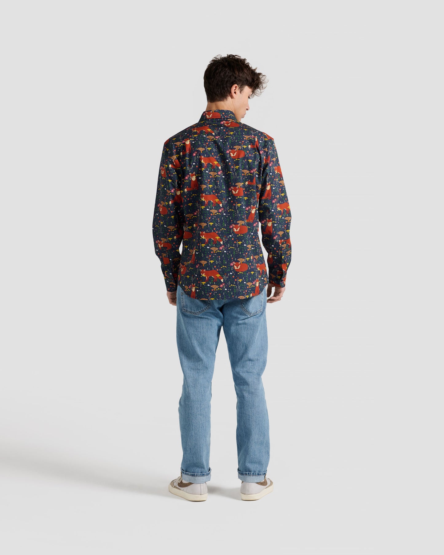 Forest Fox Print Shirt