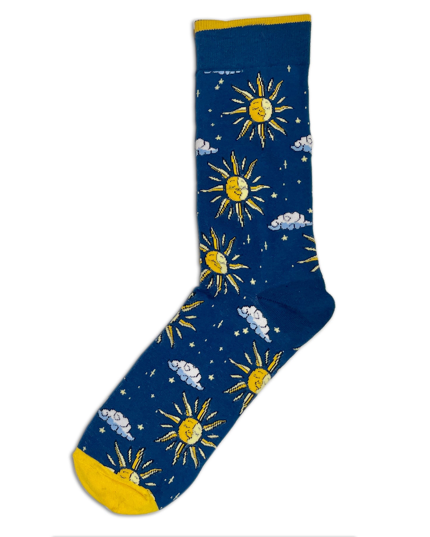 Men's Jacquard Sol Socks