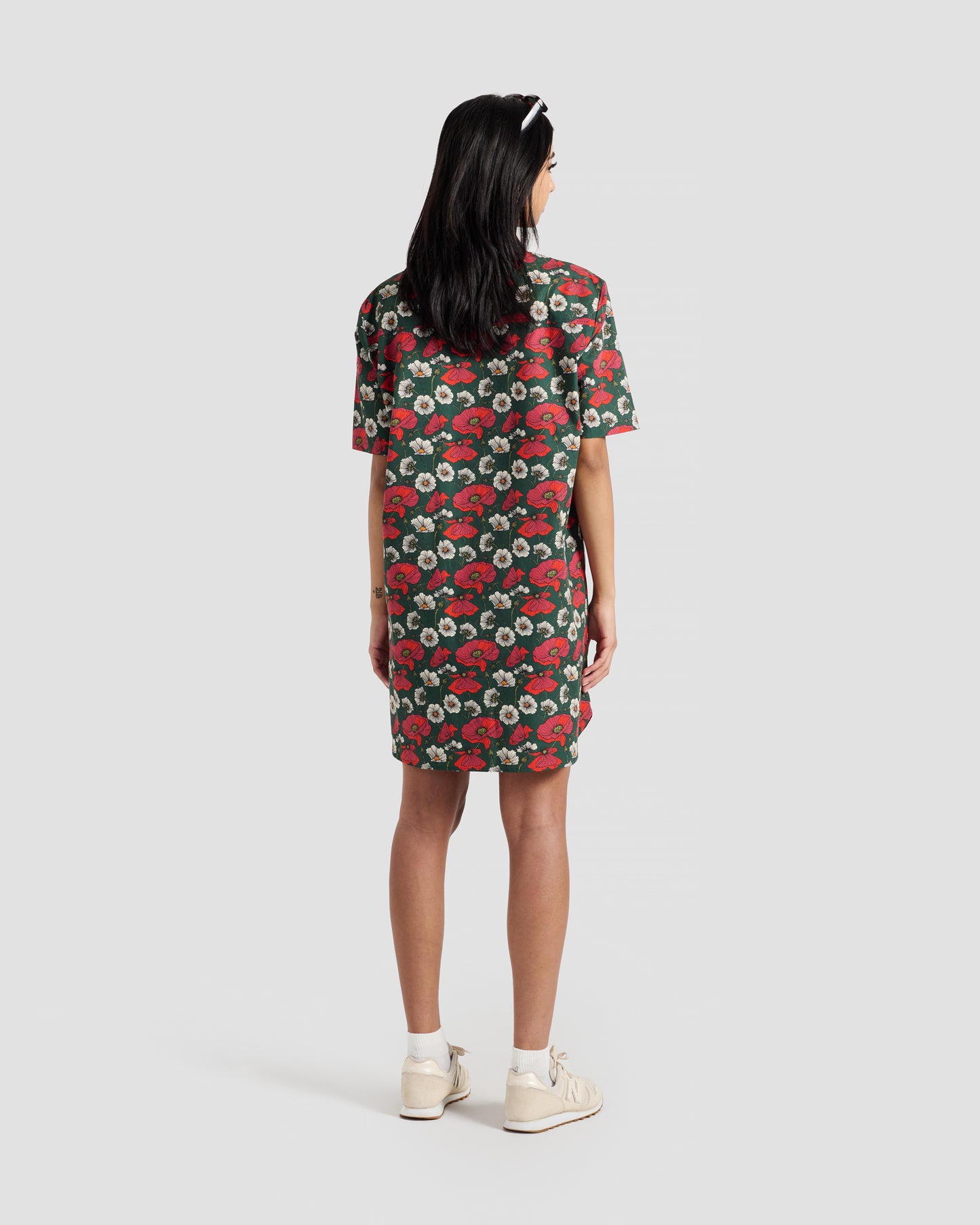 Field Flowers Print Shirt Dress