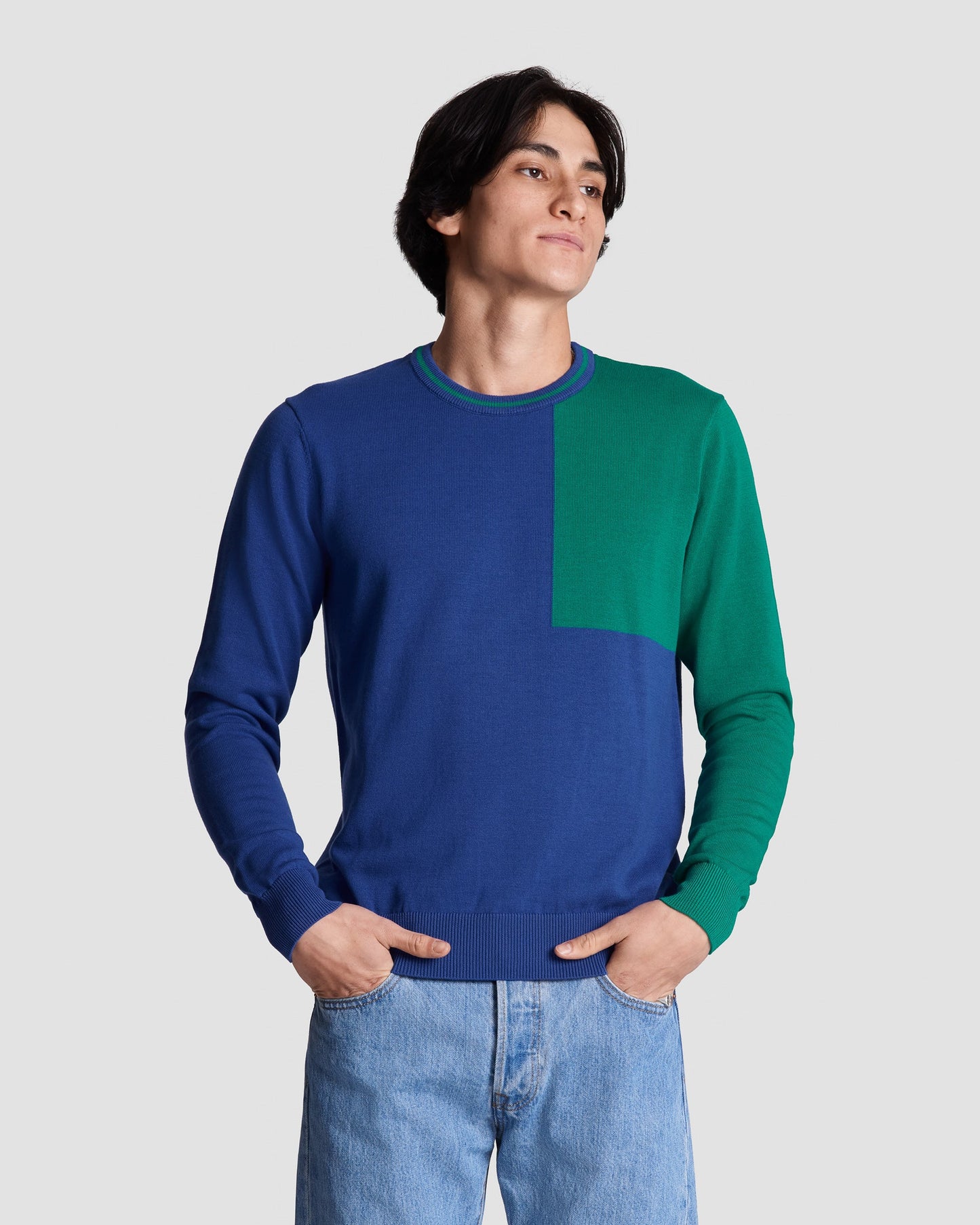 Boron Block Sweater