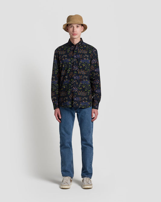 Mushroom Meadow Print Shirt