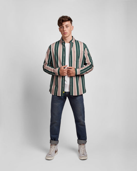Traveller Stripe Print Shirt