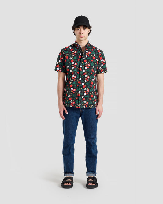 Strawberry Fields Print Shirt