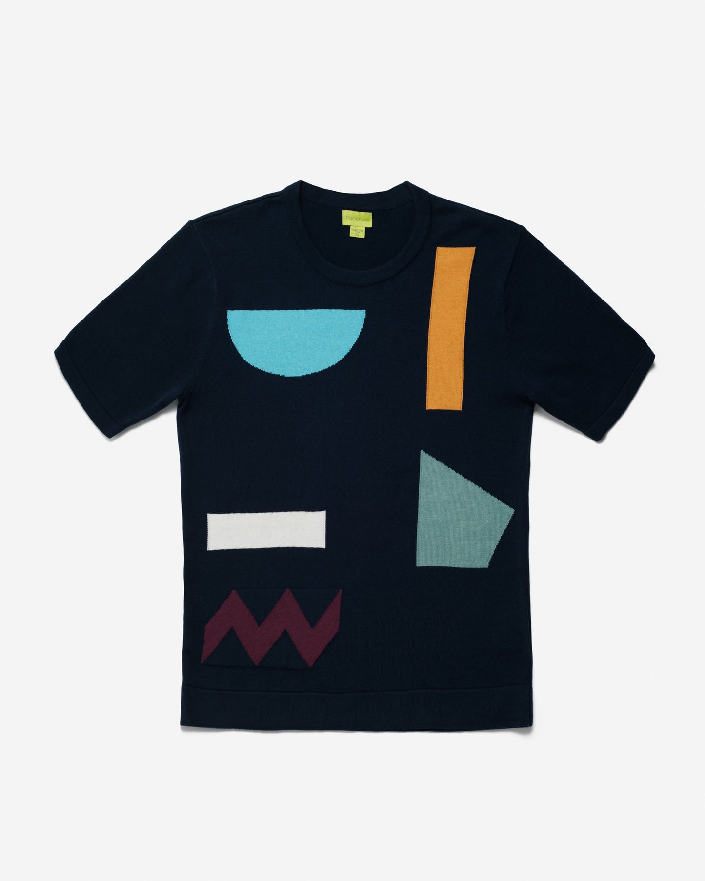 Color Blocks Knit Tee