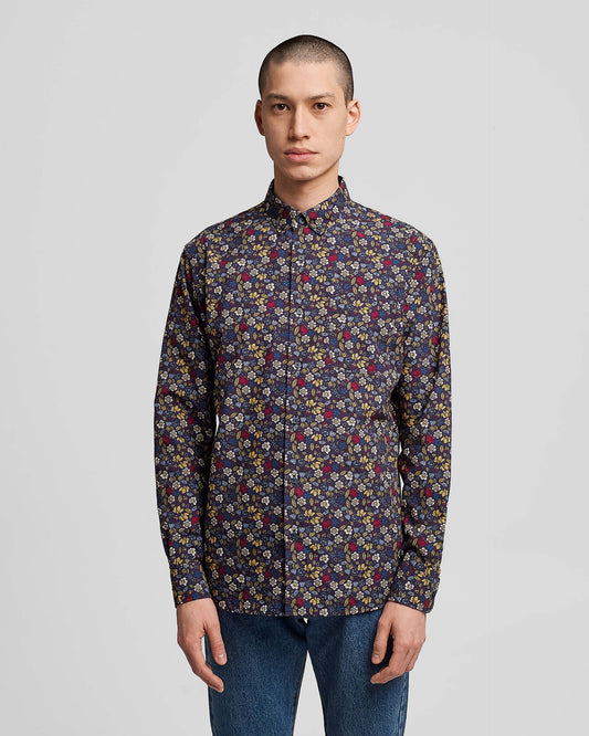 Floral Burst Print Shirt