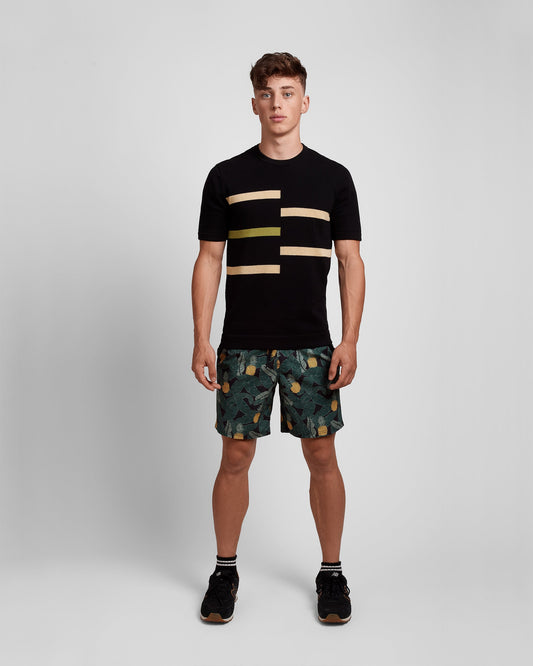 Cassette Stripe Knit Tee