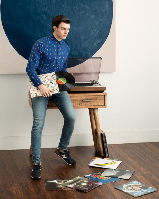Camisa con estampado Aloha